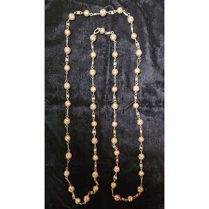 Vintage Silver Beads Necklace